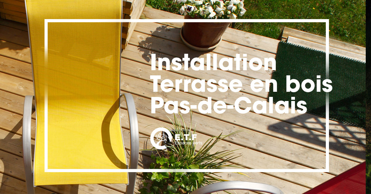 Installation de terrasse en bois